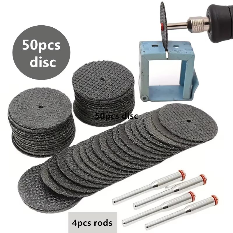 Cordless Rotary Tool Kit Accessories - 50 dischi da taglio rinforzati in