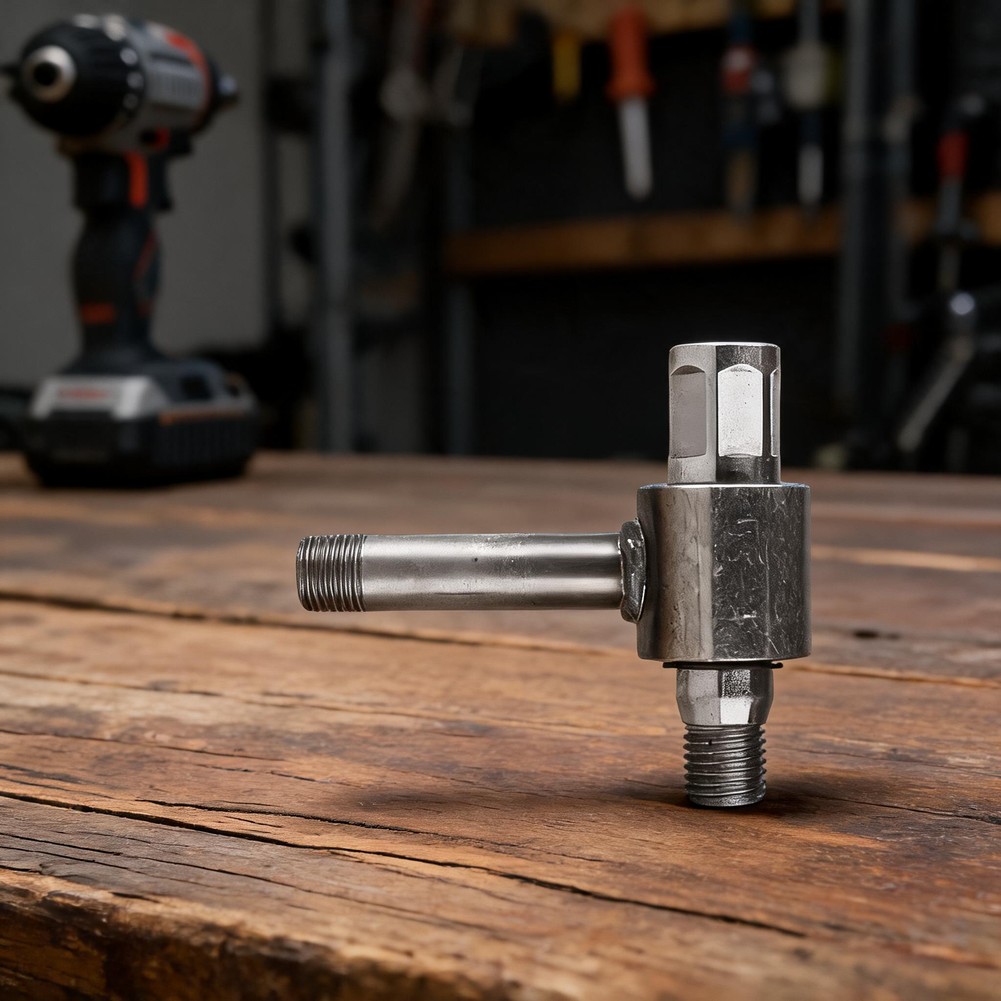 Reciprocating Saw Attachment Drill - Adattatore a iniezione in metallo per