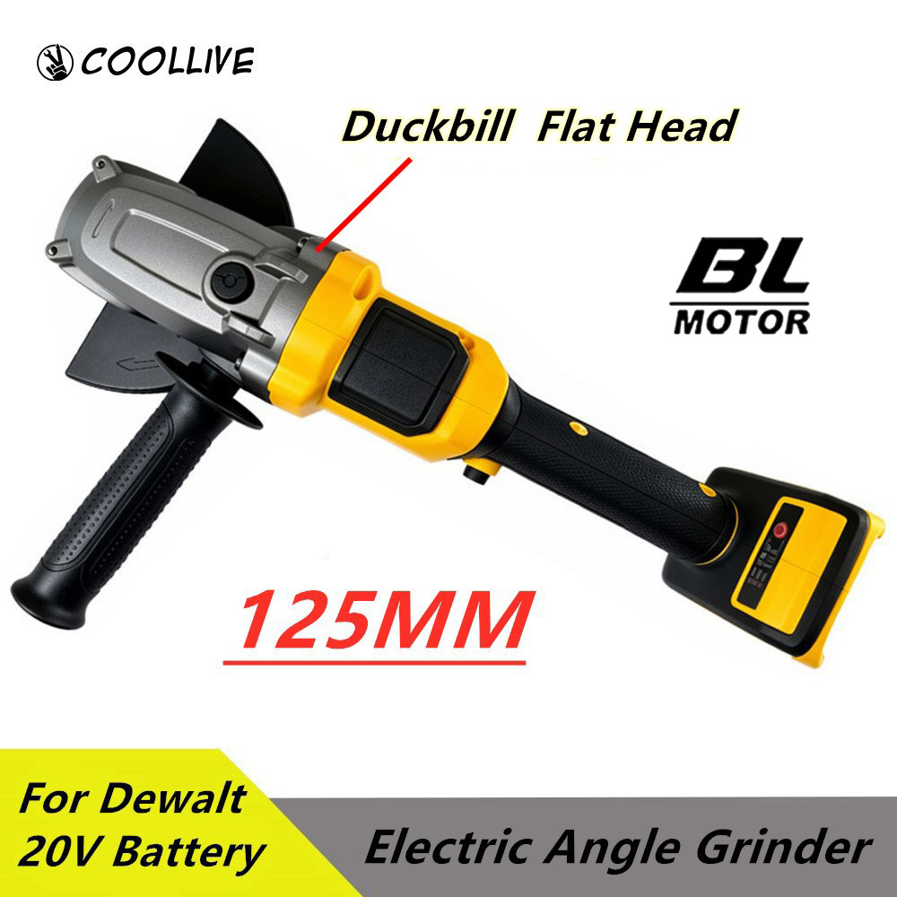 Brushless Angle Grinder Battery Powered - Smerigliatrice angolare senza spazzole da 125