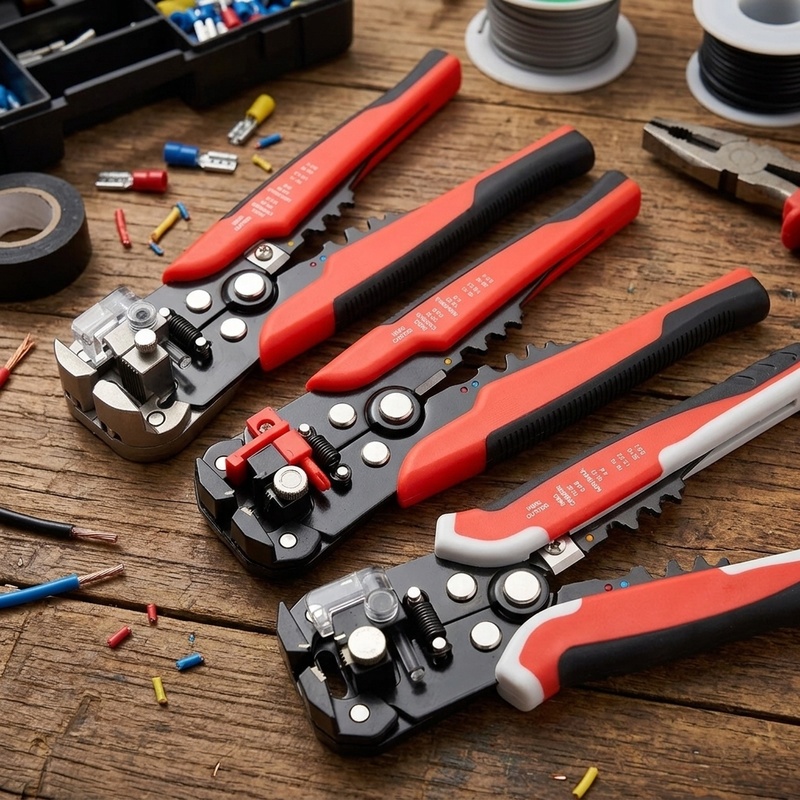 Automatic Wire Stripper Cutter - Pinza Multifunzione Automatica per Spellare, Tagliare