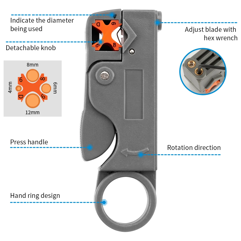 Strumento per spelare cavi a r - Automatic Wire Stripper Cutter recensione e prezzo