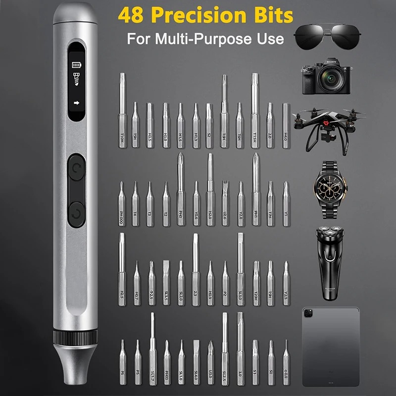 Set di cacciaviti elettrici ma - Electric Screwdriver Rechargeable Usb recensione e prezzo