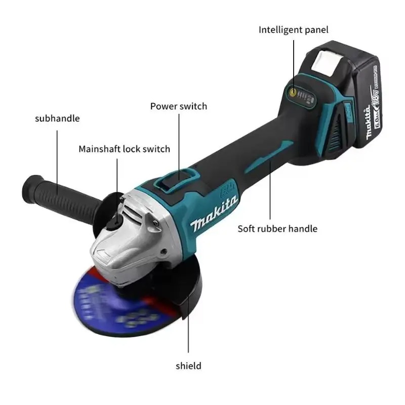 Smerigliatrice angolare Makita - Brushless Angle Grinder Battery Powered recensione e prezzo