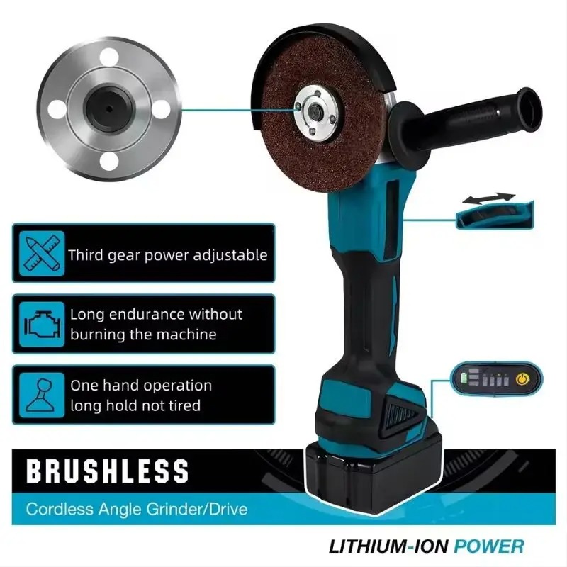 Smerigliatrice angolare Makita - Brushless Angle Grinder Battery Powered recensione e prezzo
