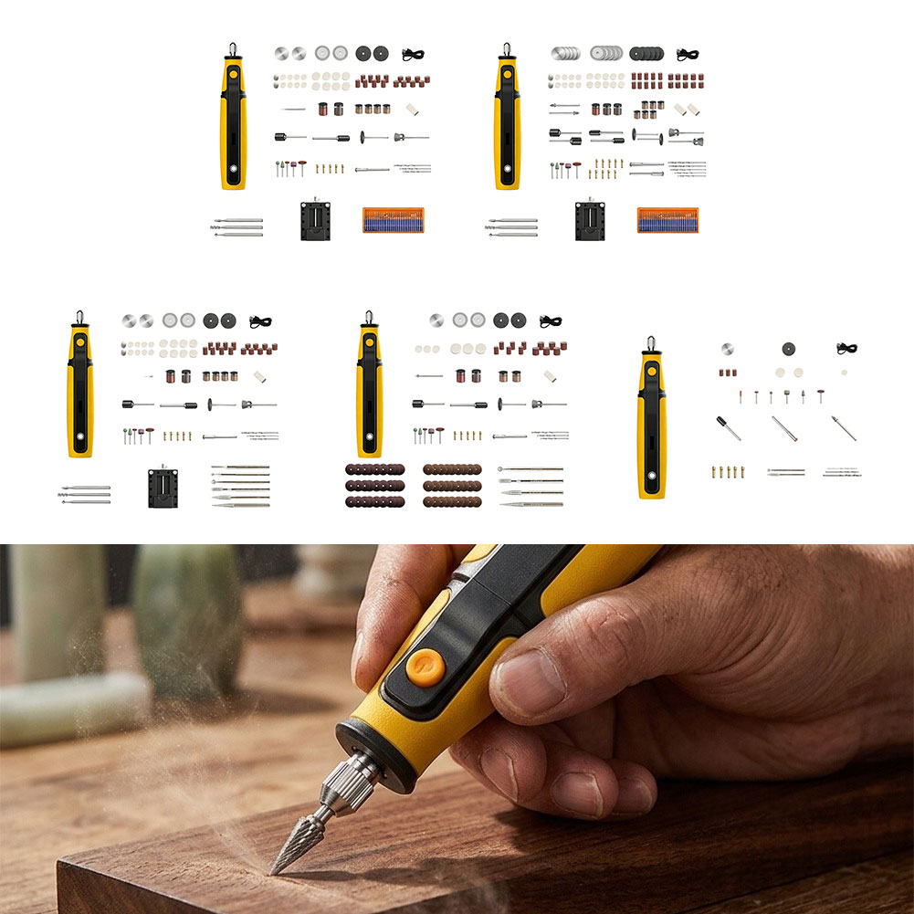 Utensile rotativo elettrico se - Cordless Rotary Tool Kit Accessories recensione e prezzo