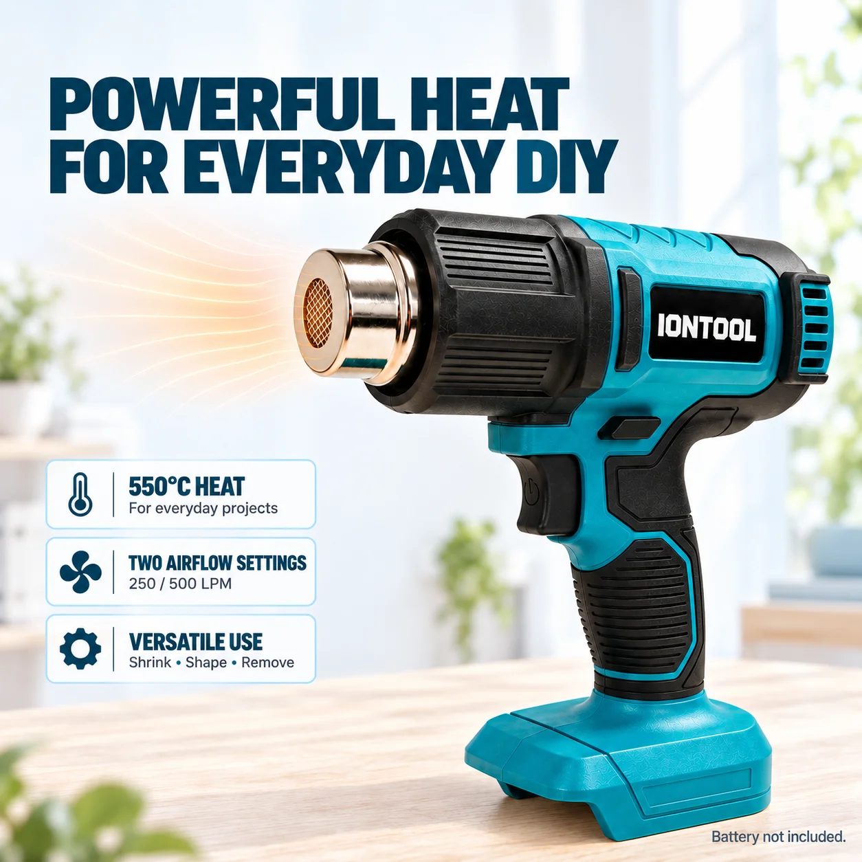 IONTOOL Pistola Termica Senza  - Cordless Heat Gun For Shrink Tubing recensione e prezzo