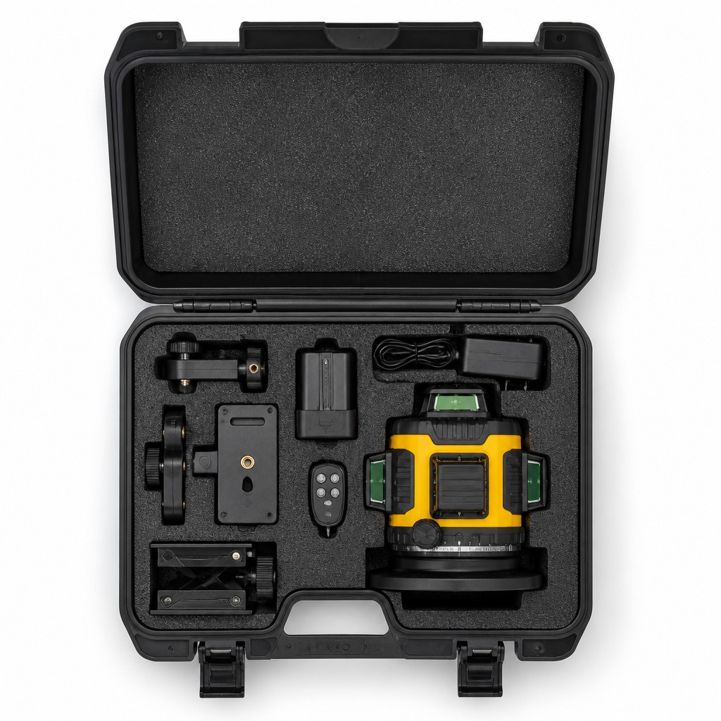 Livella laser verde a 16 linee - Laser Level 16 Lines 4D Green recensione e prezzo