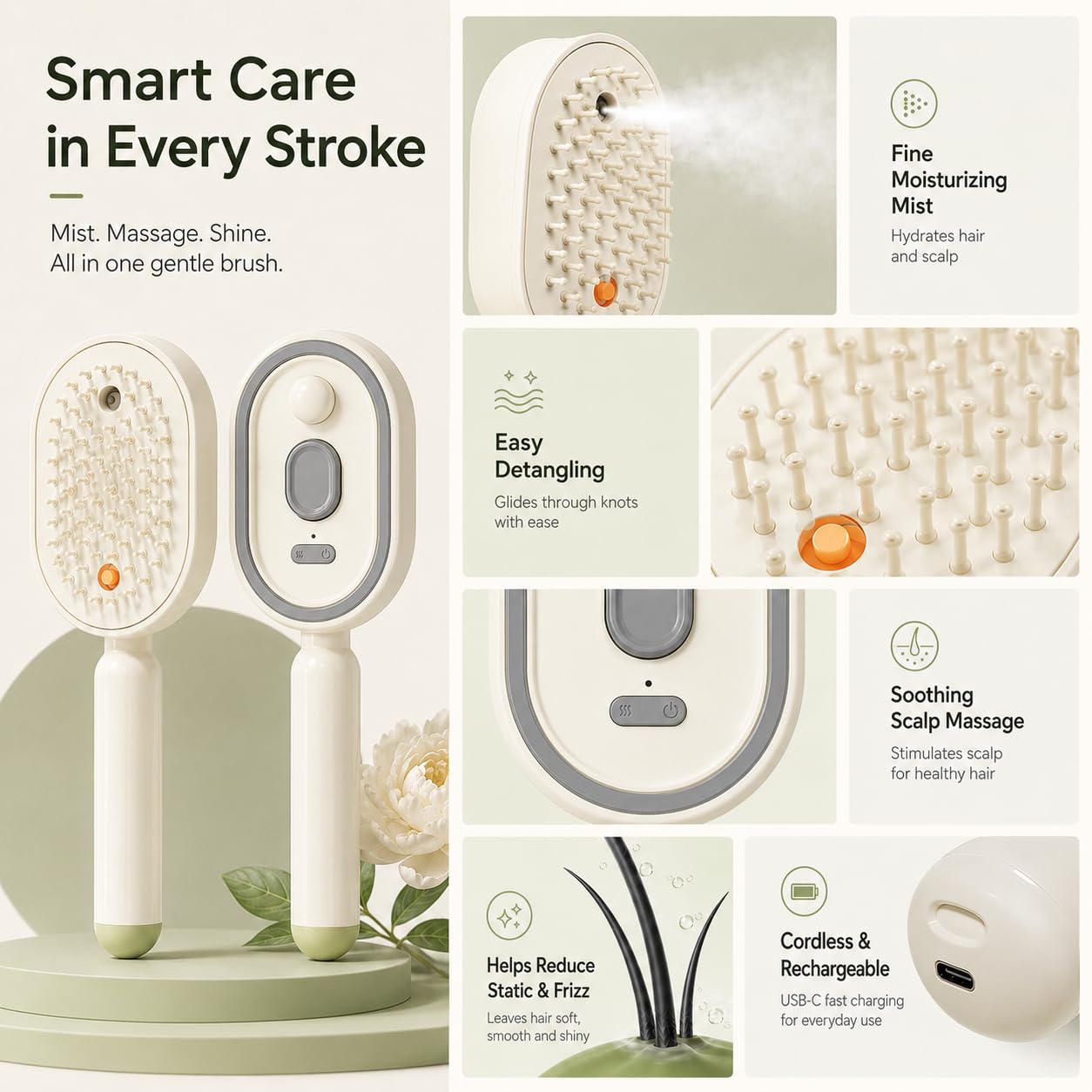 Pettine Elettrico Spray per Ma - Electrical recensione e prezzo