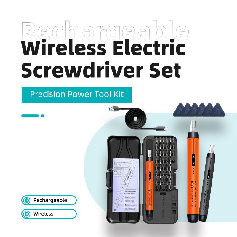Set di cacciaviti elettrici CR - Electric Screwdriver Rechargeable Usb recensione e prezzo