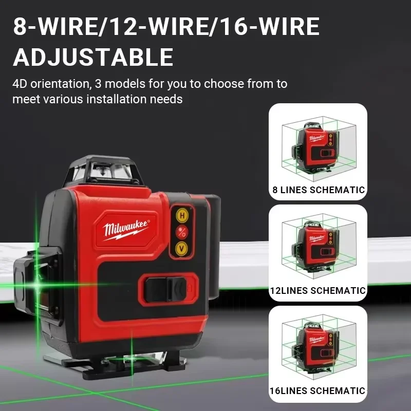 Autentico Laser a 16 Linee 4D  - Laser Level 16 Lines 4D Green recensione e prezzo