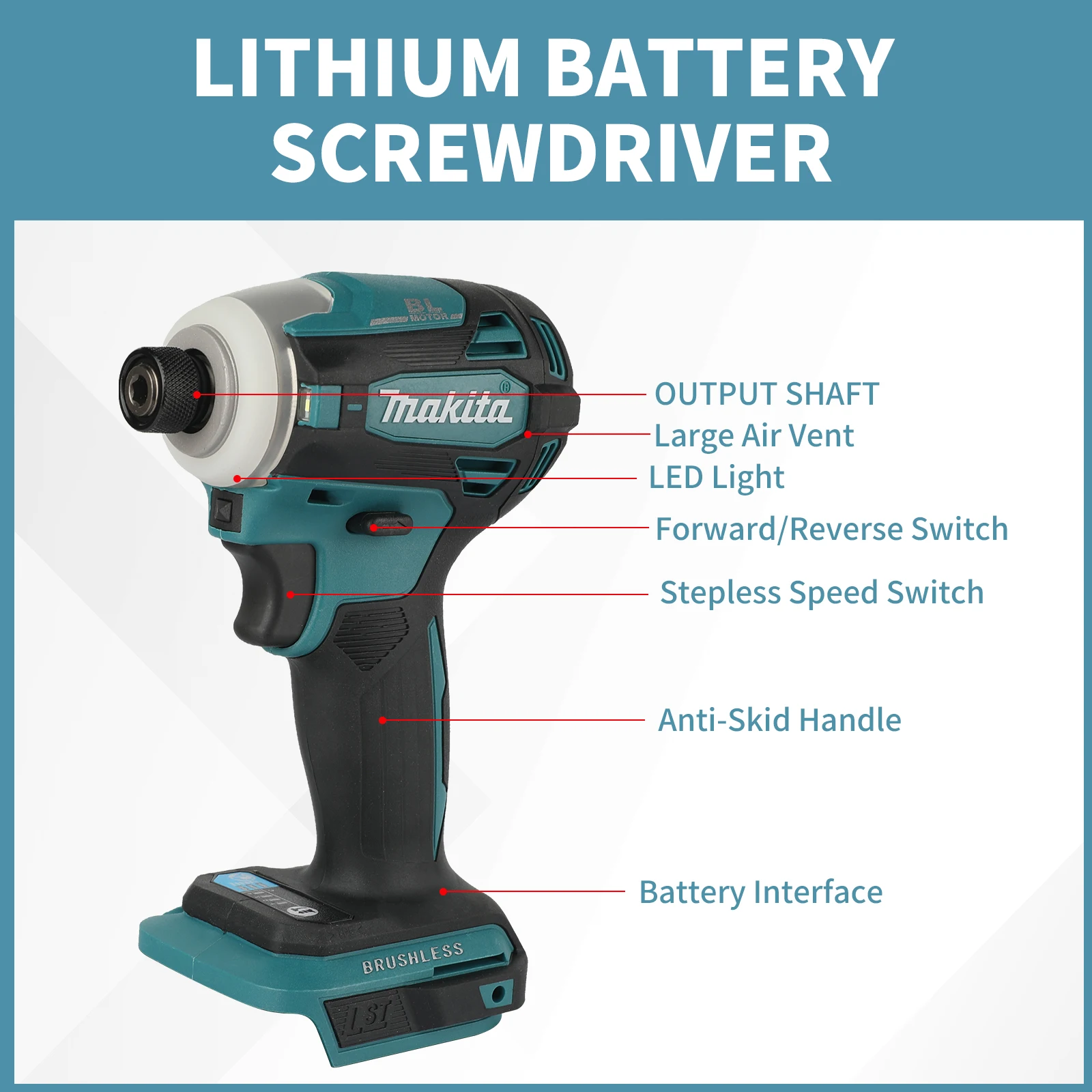 Trapano avvitatore elettrico a - Brushless Cordless Electric Drill 18V recensione e prezzo